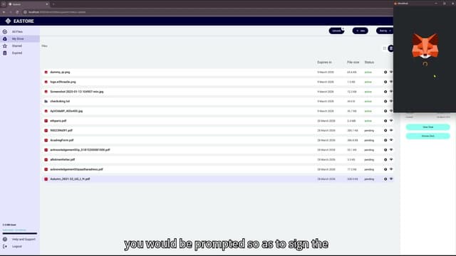 eastore encryption